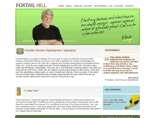 Tablet Screenshot of foxtailhill.com
